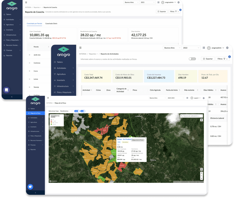Minimizamos la complejidad de utilizar un software agrícola para lograr una herramienta digital de fácil uso. Así podrás gestionar los datos de tu operación en finca de la manera más eficiente para poder invertir tu tiempo donde más importa: en el campo.